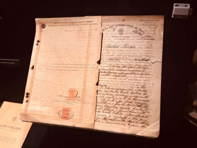 Centro de Memória da Fazenda expõe documento inédito de Padre Cícero 
