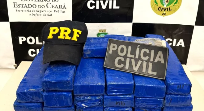 Duas ações policiais resultam na apreensão de quase 30 kg de drogas em Juazeiro e Farias Brito