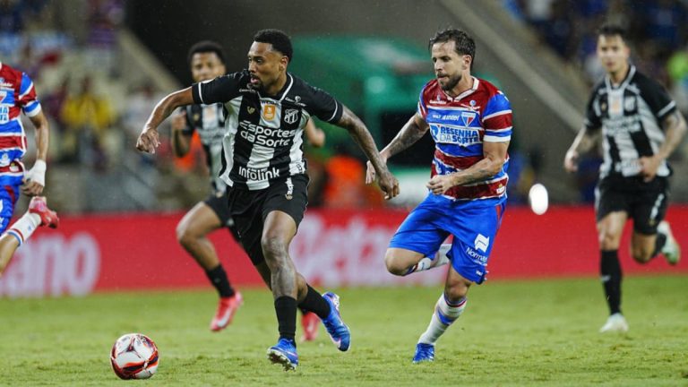 Fortaleza e Ceará empatam em 1 a 1 no primeiro duelo da final do Campeonato Cearense