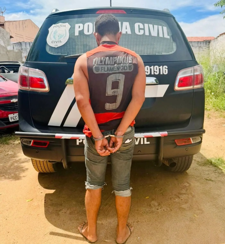 Polícia Civil de Brejo Santo prende foragido investigado por crime de incêndio