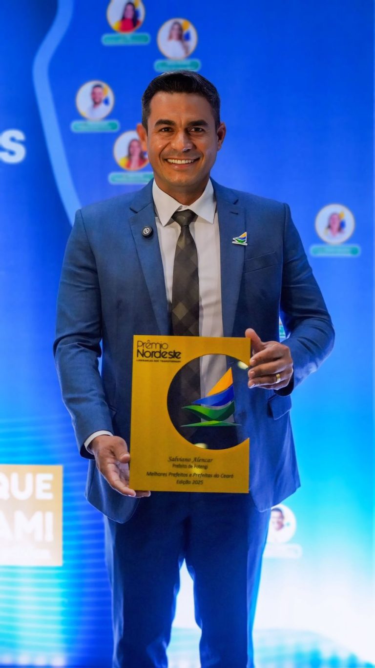Salviano Alencar é premiado como um dos melhores prefeitos do Ceará e marca novo momento em Potengi