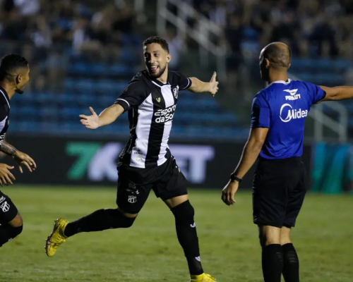Ceará vira sobre o Jacuipense, goleia por 4 a 1 e assume vice-liderança do Grupo C na Copa do Nordeste