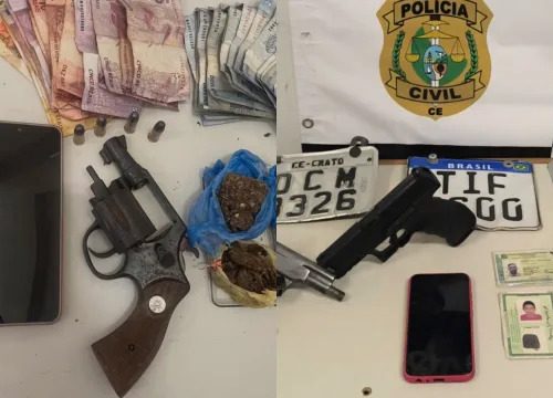 RAIO prende três suspeitos e recupera duas motocicletas roubadas em ações no Cariri
