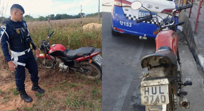 Moto roubada, veículo com 330 multas e casal conduzido à delegacia marcam ações da GCM em Juazeiro do Norte durante o final de semana