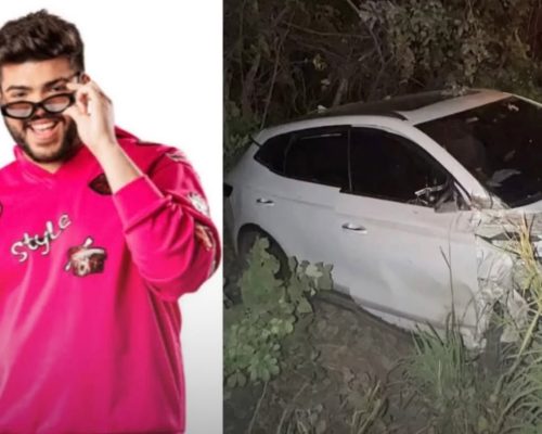 Cantor Kadu Martins sofre acidente a caminho de show em Icó, no Ceará