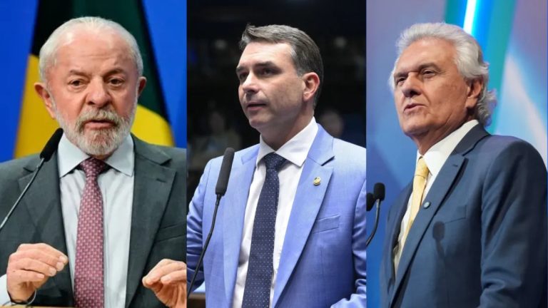 Lula mantém empate técnico com Flávio Bolsonaro e Caiado em cenários de 2º turno, aponta pesquisa Nexus/BTG