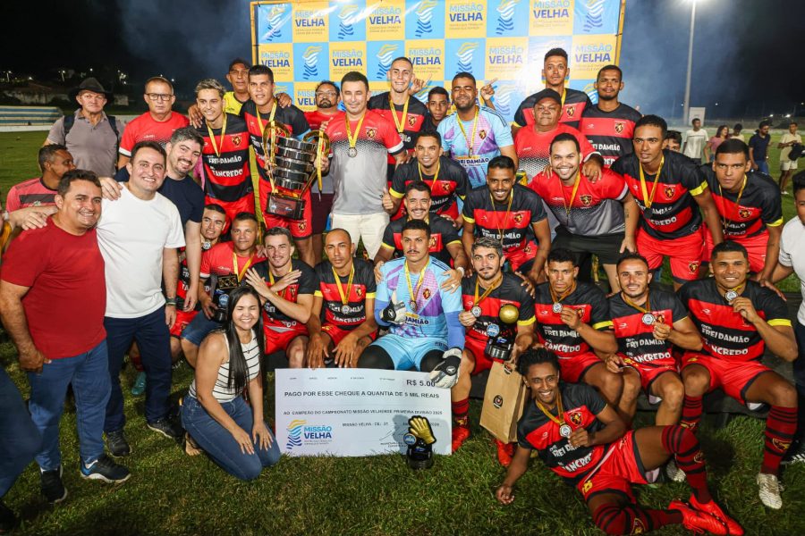 Prefeitura de Missão Velha abre temporada do futebol 2026 neste sábado (08) com mais de R$ 25 mil em premiações