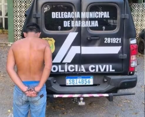 Homem é preso cinco meses após tentativa de homicídio a facadas em Barbalha; mulher é apontada como mandante