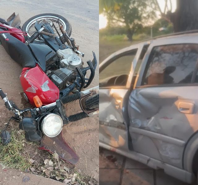 Homem de 52 anos morre após motocicleta colidir com carro em cruzamento de rodovias em Missão Velha