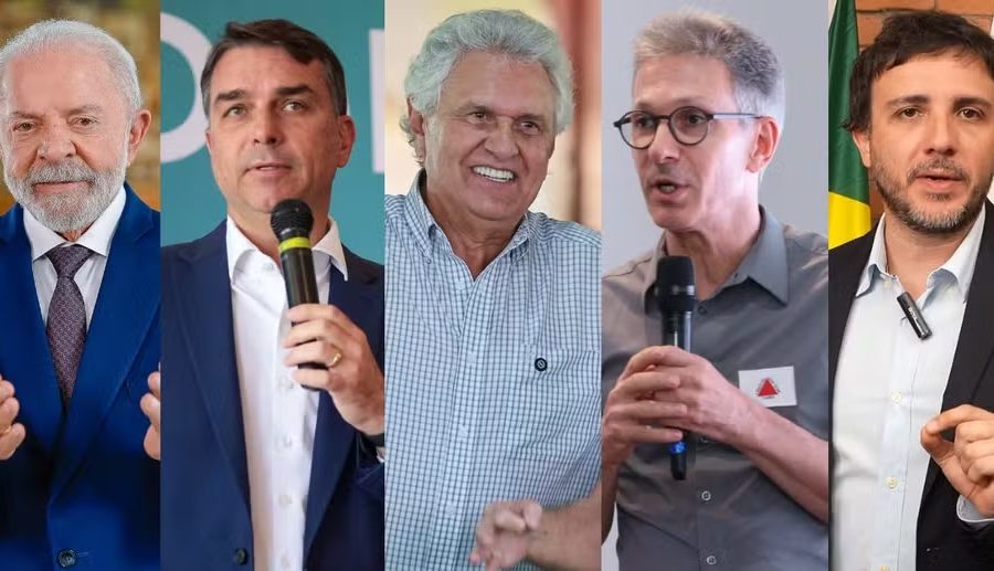 Pesquisa Quaest mostra Lula à frente no 1º turno e com vantagem de 5 pontos sobre Flávio Bolsonaro no 2º