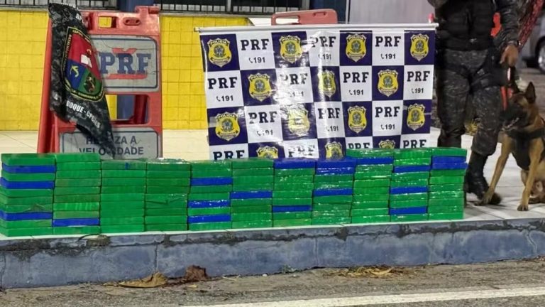 Motorista é preso com cerca de 100 kg de cocaína escondidos na lataria de carro no Ceará