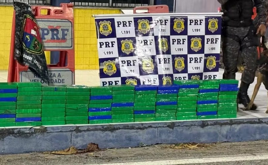 Motorista é preso com cerca de 100 kg de cocaína escondidos na lataria de carro no Ceará