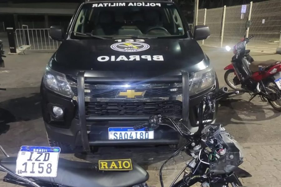 RAIO recupera moto com registro de roubo durante abordagem em Missão Velha