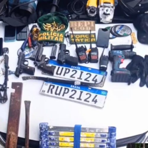 Ação rápida da Polícia Militar frustra tentativa de assalto ao Banco do Brasil de Missão Velha