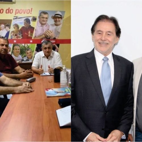 Prefeito e Presidente da Câmara de Jardim discutem eleição de 2024 com lideranças políticas em Fortaleza e Brasília