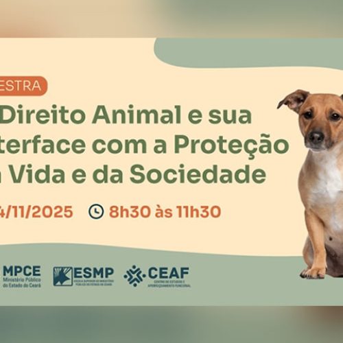 MPCE realiza palestra sobre direito animal em Juazeiro do Norte