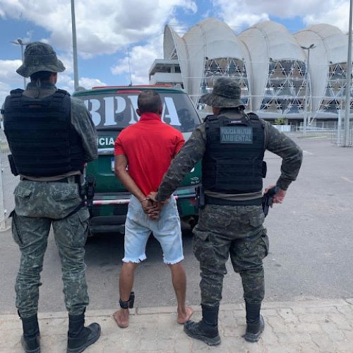 Homem é preso pelo BPMA acusado de furto em Juazeiro do Norte