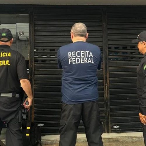 Polícia Federal e Receita Federal realizam operação contra comércio ilegal de eletrônicos no Ceará e em Pernambuco
