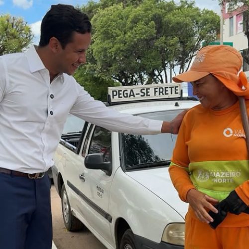 Projetos do Presidente da Câmara Felipe Vasques que propõem folga remunerada no dia do aniversário para garis são aprovados pela Câmara Municipal de Juazeiro do Norte