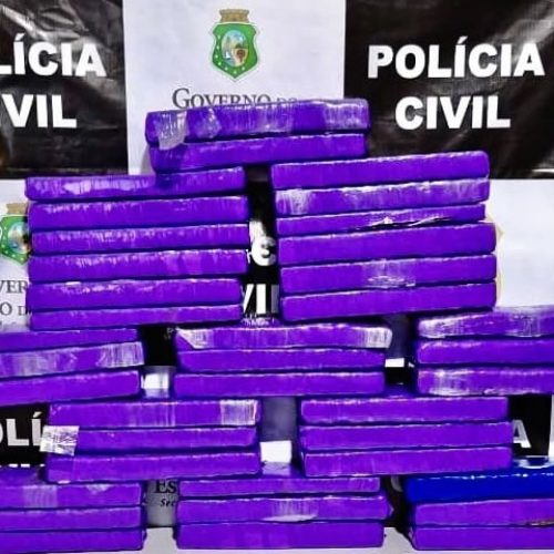 Mulher é presa com 27 kg de maconha durante abordagem na BR-116, em Brejo Santo (CE)