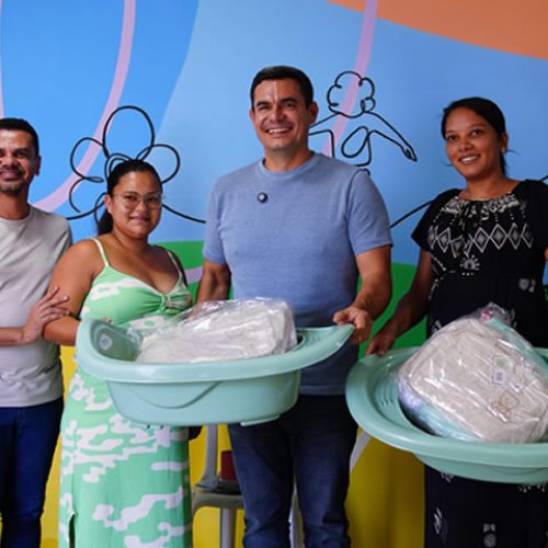 Prefeitura Potengi realiza entrega de Kits Natalidade para gestantes