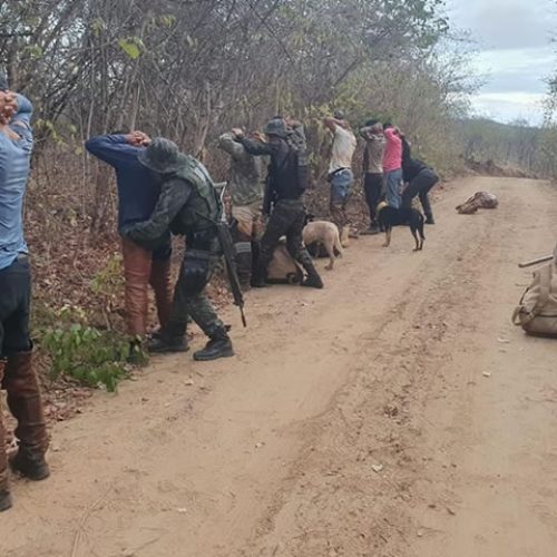 Ação da BPMA prende homens suspeitos de caça ilegal e apreende animais em Lavras da Mangabeira